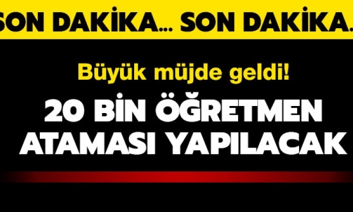 20 Bin Öğretmen Atama Takvimi Ne Zaman Açıklanacak?